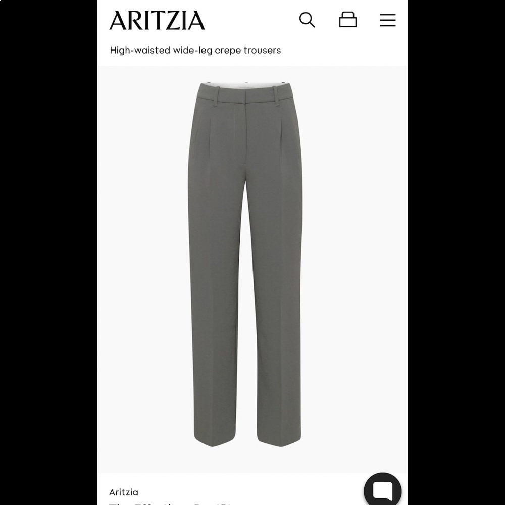 The effortless pants peppercorn gray size 0